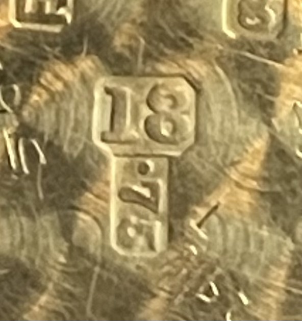 18.75 purity stamp